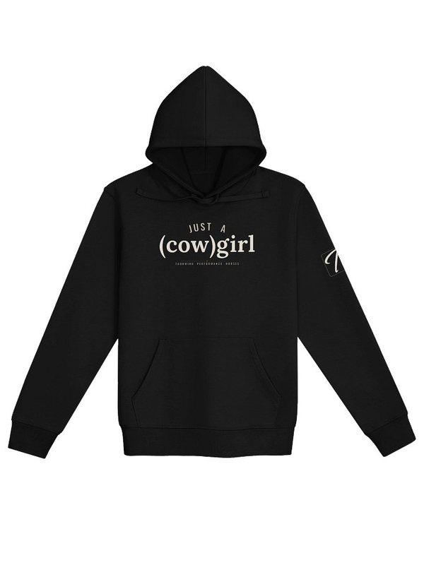 Just a (cow)girl hoodie
